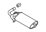 1571B885 - Exhaust: Exhaust Muffler for Mitsubishi Image