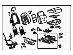84232630 - Body: Seat Assembly for Chevrolet: Malibu Image