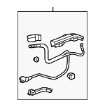 32410TA0A01 - Electrical: Positive Cable for Honda: Accord, Accord Crosstour, Crosstour Image