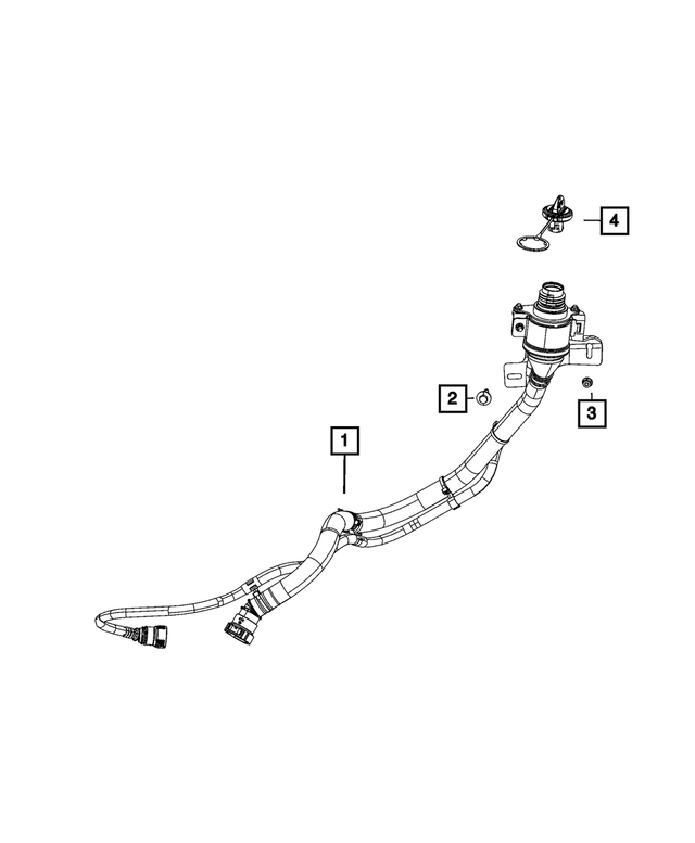 68335010AF - Emission Controls: Urea Filler Tube for Mopar Image