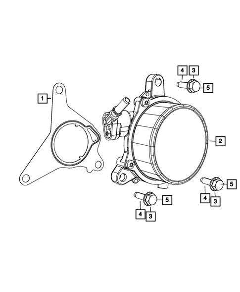 Power Brake Booster for 2019 Jeep Compass #1
