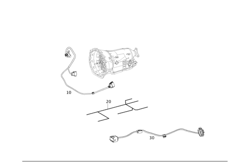 Automatic Transmission Cable Harnesses for 2018 Mercedes-Benz G550 4x4 #0