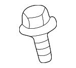 985054 - Electrical: Belt &amp; Retractor Bolt for Volvo: C70, S40, S60, S60 Cross Country, S80, V50, V70, XC60, XC70 Image