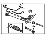 19435018 - Steering: Steering Gear for Cadillac: CTS Image