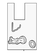 80216SHJA01 - HVAC: Pipe for Honda: Odyssey, Ridgeline Image