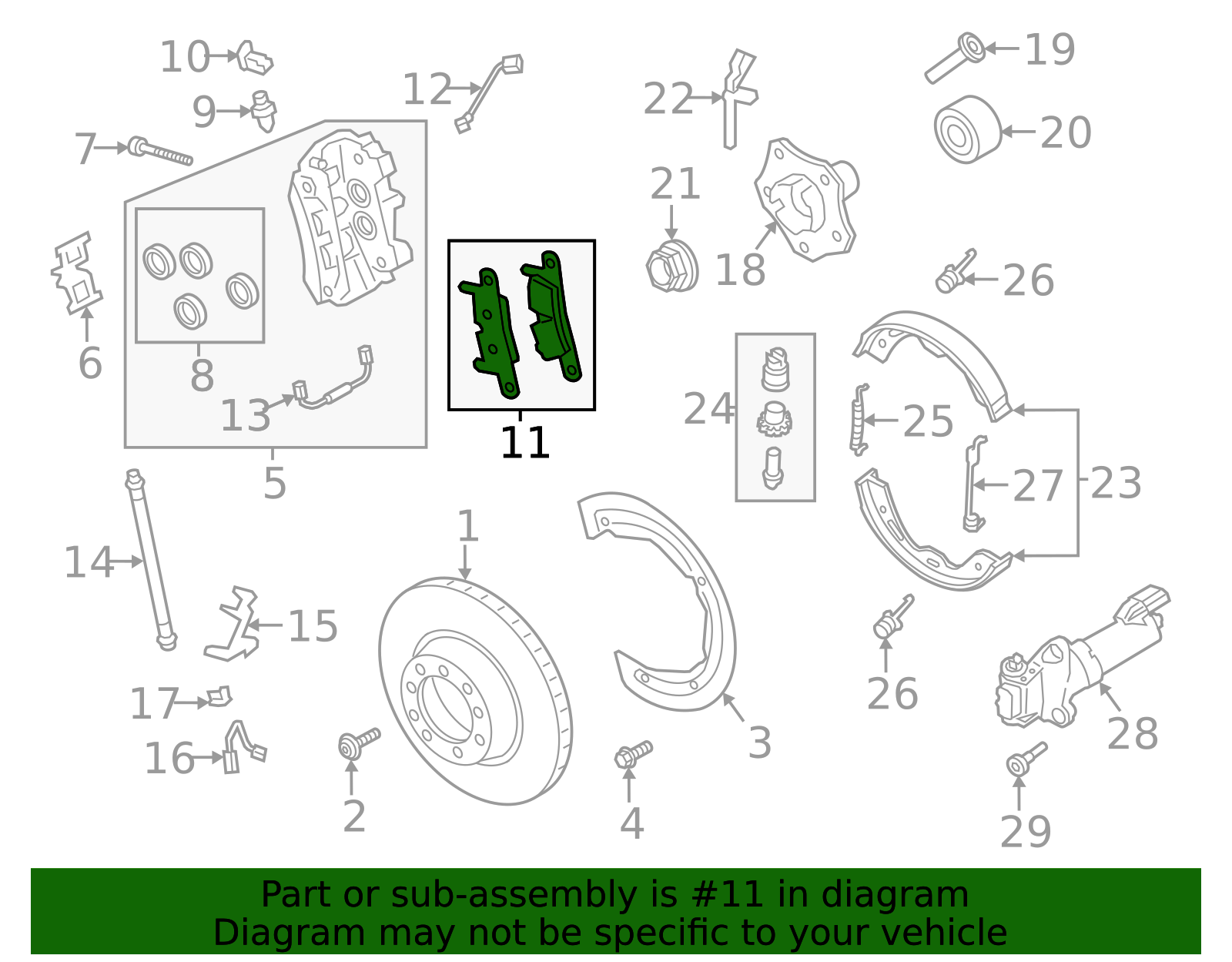 1 Set Of Brake Pads (992-698-451-K)