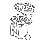16119468600 - Fuel System: Fuel Pump for BMW: 530e, 530e xDrive, 530i, 540i, 740e xDrive, 745e xDrive Image