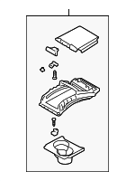 77230S6AG01ZB - : 2002-2005 Honda Civic - Holder Assembly Cup *NH167L* (Graphite Black) for Honda: Civic Image