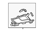 8W0839019A4PK - Body: Handle, Inside for Audi Image