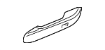8W0837239BGRU - Body: Interior Door Handle Trim for Audi Image