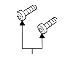 WHT003348A - Body: Door Latch Bolt for Audi Image