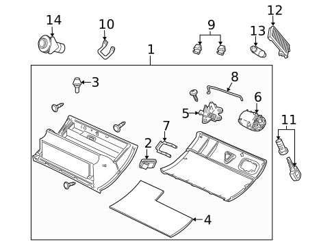 Lighting - Interior for 2004 Pontiac GTO #0