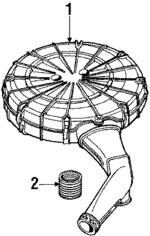 90232147 - Engine: Air Cleaner Assembly for GM Image
