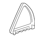 6818802040 - : 2003-2008 Toyota Corolla - Weatherstrip for Toyota: Corolla Image