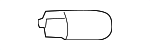 13500812 - Body: Cargo Lamp Bulb for Saab: 9-5, 9-7x Image
