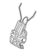 7275076010 - Body: Lumbar Adjuster for Lexus: GS F, GS Turbo, GS200t, GS300, GS350, GS450h, IS200t, IS250, IS300, IS350, IS500, RC F, RC200t, RC300, RC350 Image