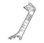 51439128409 - Body: Pillar Trim for BMW: Z4 Image