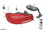 63217420993 - Lighting: Tail Light, Led, Left for BMW Image