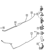 52121393AE - Fuel: Fuel Vapor Tube for Mopar Image image