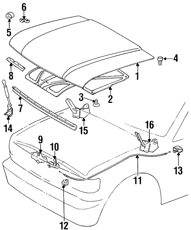 5338160010 - : Front Seal for Lexus Image