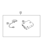 68015146AC - Mopar Accessories - Component Parts: Satellite Receiver for Chrysler: Pacifica | Jeep: Liberty Image