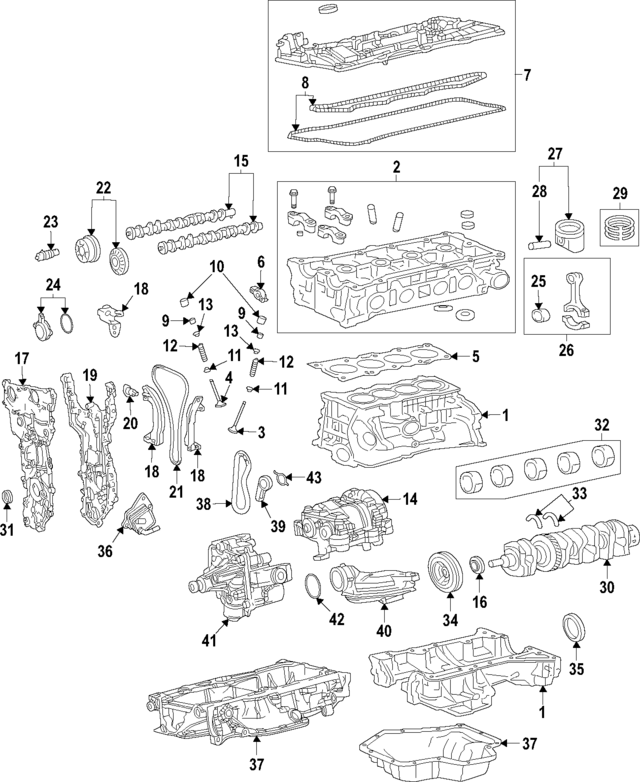1120125060 - : Valve Cover for Lexus Image