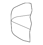 6912A292 - Body: Seat Cushion Pad for Mitsubishi Image