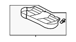 6912A077XE - Body: Seat Cushion for Mitsubishi Image