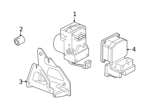 ABS Components for 2006 Saturn Relay #0