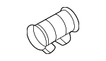 4N0253141 - Exhaust: Muffler &amp; Pipe Clamp for Audi Image