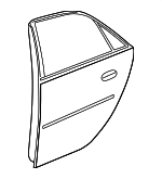 19120494 - Body: Door Shell for Cadillac: CTS Image