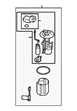 1760A620 - : Fuel Pump Assembly for Mitsubishi: Eclipse Cross Image