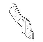 982251305C - Exhaust: Support Bracket for Porsche: 718 Boxster, 718 Cayman Image