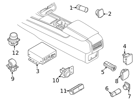 Power Outlets for 2023 Lincoln Corsair #0
