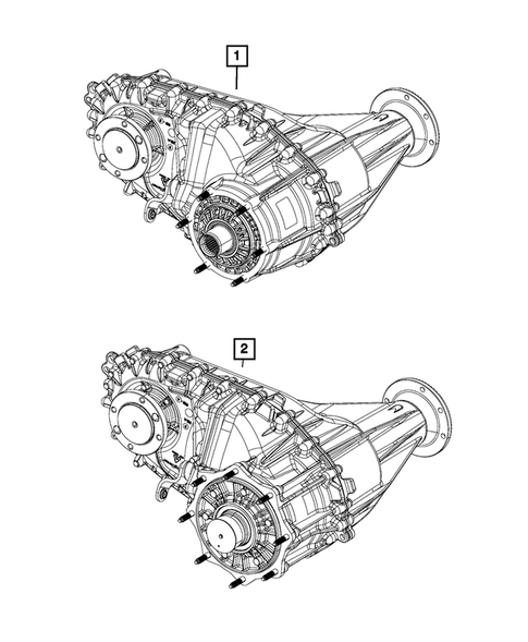 Transfer Case Assembly for 2015 Ram 3500 #1
