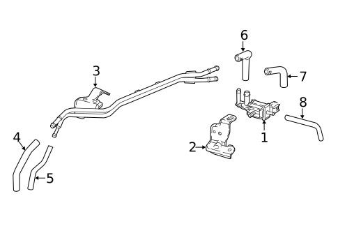 Emission Components for 2018 Honda Civic #5