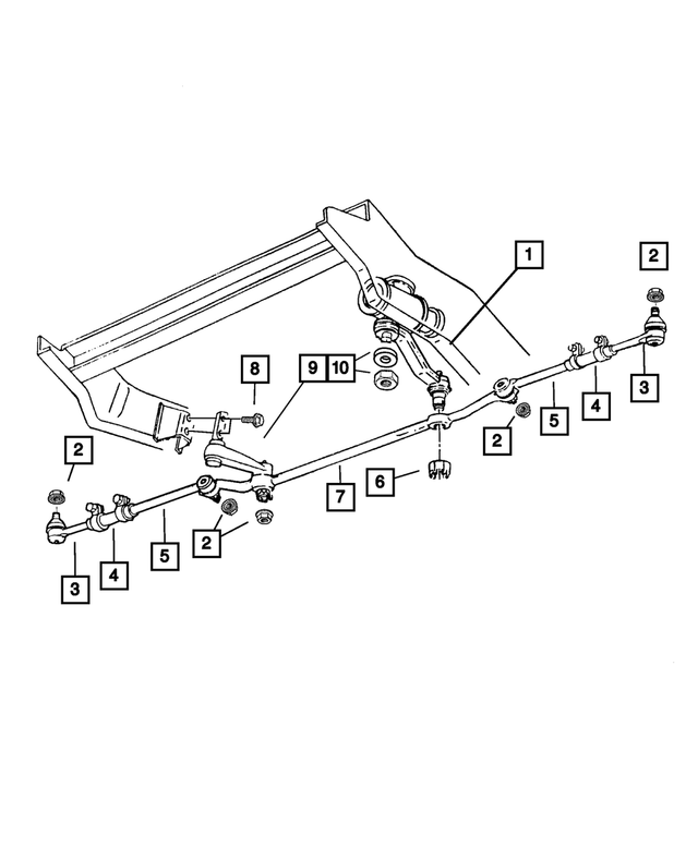 5017671AA - Steering: Tie Rod End Socket Package for Mopar Image