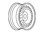 9593961 - : Wheel, Steel for Chevrolet: Malibu Image