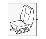 5127113AA - Body: Seat Assembly for Dodge: Sprinter 2500, Sprinter 3500 Image