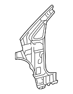 6102347040 - Body: Inner Pillar for Toyota: Prius Image