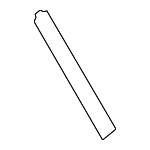 757650A040 - Body: Rear Molding for Toyota: Corolla Cross Image