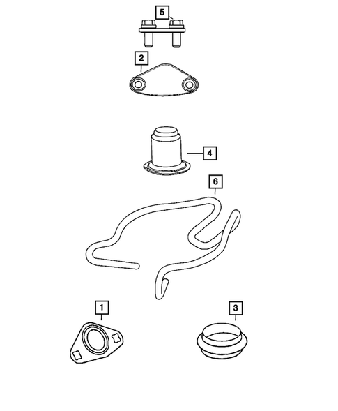 EGR System for 2008 Dodge Ram 3500 #1