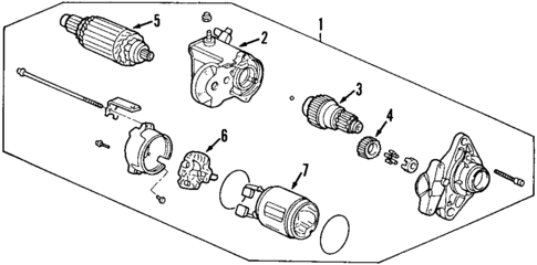 Starter for 2002 Honda Accord #0