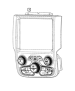 1UJ97DX9AL - Electrical: Center Stack Controls for Mopar Image