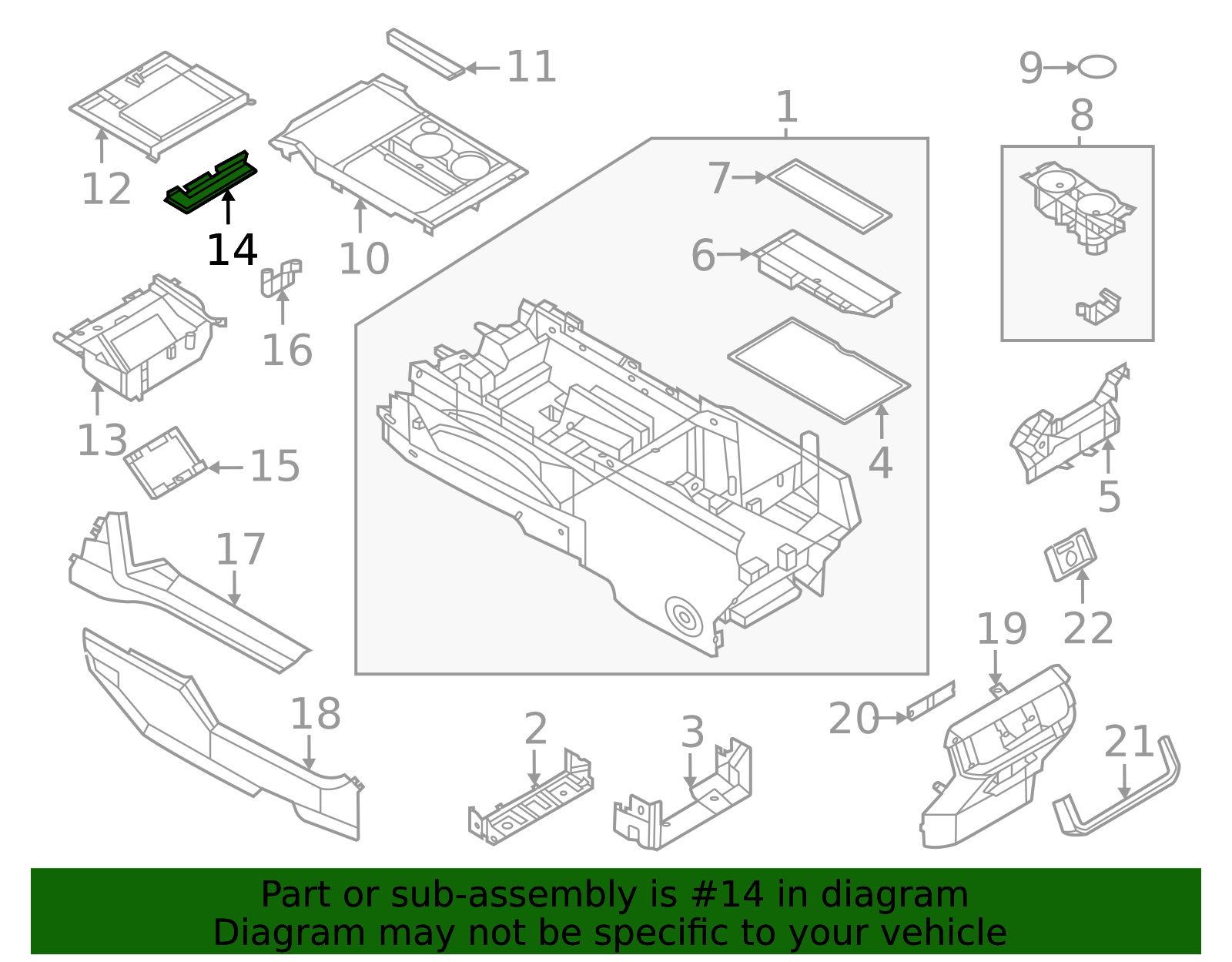 ml3z15045g34ab - Ford Storage Box Mat | Levittown Ford Parts