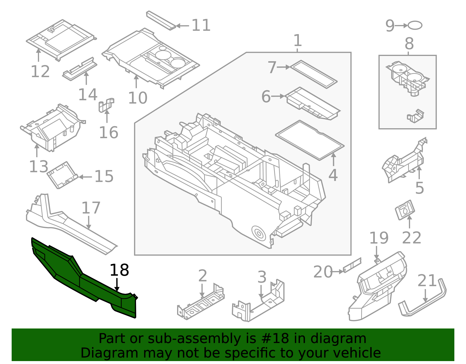 2021-2025 Ford Lower Trim ML3Z-1504608-CF | QuirkParts