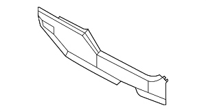 2021-2023 Ford F-150 | Lower Trim | ML3Z-1504608-CD | Walls' Ford Parts