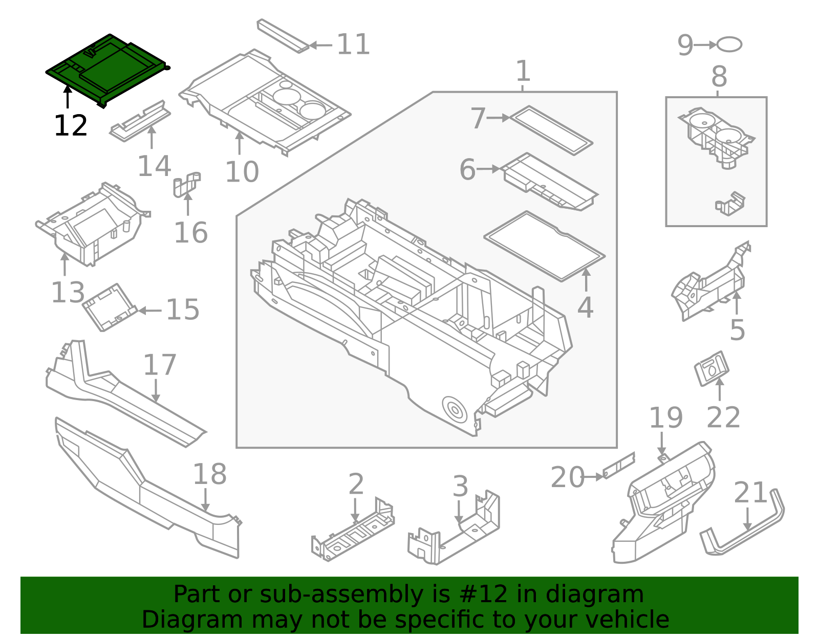 2021-2023 Ford F-150 | Front Panel | ML3Z-1504608-ED | Walls' Ford Parts