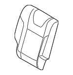 FJ5Z7866600FD - Body: Seat Back Cover for Ford Image