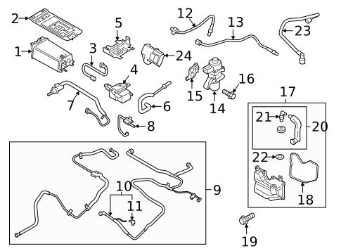 Gaskets & Sealing Systems for 2017 Ford Fusion #0